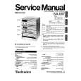 TECHNICS SA-007C Service Manual cover photo