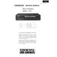 ONKYO P-308 Service Manual cover photo