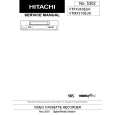 HITACHI VTFX340EUK Service Manual cover photo