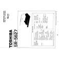 TOSHIBA SR5627 Service Manual cover photo
