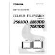 TOSHIBA 2863DD Service Manual cover photo