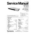 TECHNICS STZ15/K Service Manual cover photo