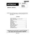 HITACHI CM630ET Service Manual cover photo