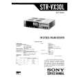 SONY STRVX30L Service Manual cover photo