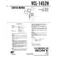 SONY VCL-1452H Service Manual cover photo