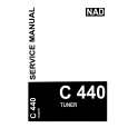 NAD C 440 Service Manual cover photo