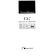 NAKAMICHI TD7 Service Manual cover photo