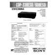 SONY CDP608ESD Service Manual cover photo
