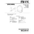 SONY IFM-V1K Service Manual cover photo