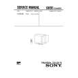 SONY KVB14K1 Service Manual cover photo