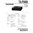 SONY TA-F5000 Service Manual cover photo