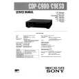 SONY CDPC900 Service Manual cover photo