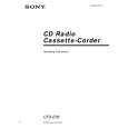 SONY CFD-E95 Owner's Manual cover photo