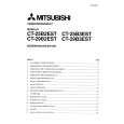 MITSUBISHI CT-29B2EST Owner's Manual cover photo