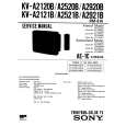 SONY KVA2520B Service Manual cover photo