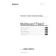 SONY GDM17SE2T5 Service Manual cover photo