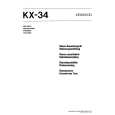 KENWOOD KX34 Owner's Manual cover photo