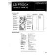 KENWOOD LS-P7000X Service Manual cover photo