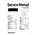 TECHNICS SUVX500 Service Manual cover photo