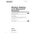 SONY BTA-NW1 Owner's Manual cover photo