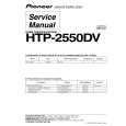 PIONEER HTP-2550DV/KUCXCN Service Manual cover photo
