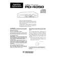 PIONEER PD4050 Owner's Manual cover photo