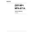 SONY DPPMP1 Service Manual cover photo