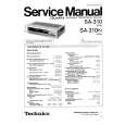 TECHNICS SA310/K Service Manual cover photo
