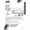 JVC KD-G501EE Owner's Manual cover photo