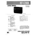 SONY ICFC260L Service Manual cover photo