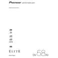 PIONEER DV-58AV/KUXZT/CA Owner's Manual cover photo
