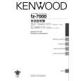 KENWOOD FZ-7000 Owner's Manual cover photo