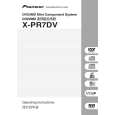 PIONEER X-PR7DV/NXCN/HK Owner's Manual cover photo