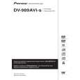 PIONEER DV-989AVI-S Owner's Manual cover photo