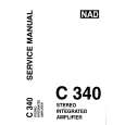 NAD C340 Service Manual cover photo
