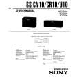 SONY SS-CN10 Service Manual cover photo