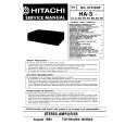 HITACHI HA3 Service Manual cover photo