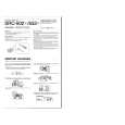 KENWOOD SRC502 Owner's Manual cover photo