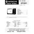 HITACHI NO719E Service Manual cover photo