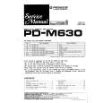 PIONEER PDM630 Service Manual cover photo