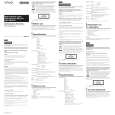SONY VGP-DRWBX1 VAIO Owner's Manual cover photo