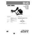 SONY XA45 Service Manual cover photo