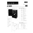 SANSUI SP-X6000 Service Manual cover photo