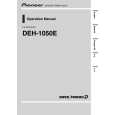 PIONEER DEH-1050E/XN/ES Owner's Manual cover photo