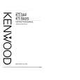 KENWOOD KT592 Owner's Manual cover photo