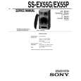 SONY SS-EX55G Service Manual cover photo