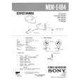 SONY MDRE484 Service Manual cover photo