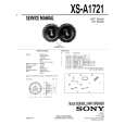 SONY XSA1721 Service Manual cover photo