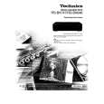 TECHNICS RS-BX646 Owner's Manual cover photo