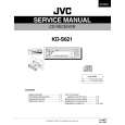JVC KDS621 Service Manual cover photo